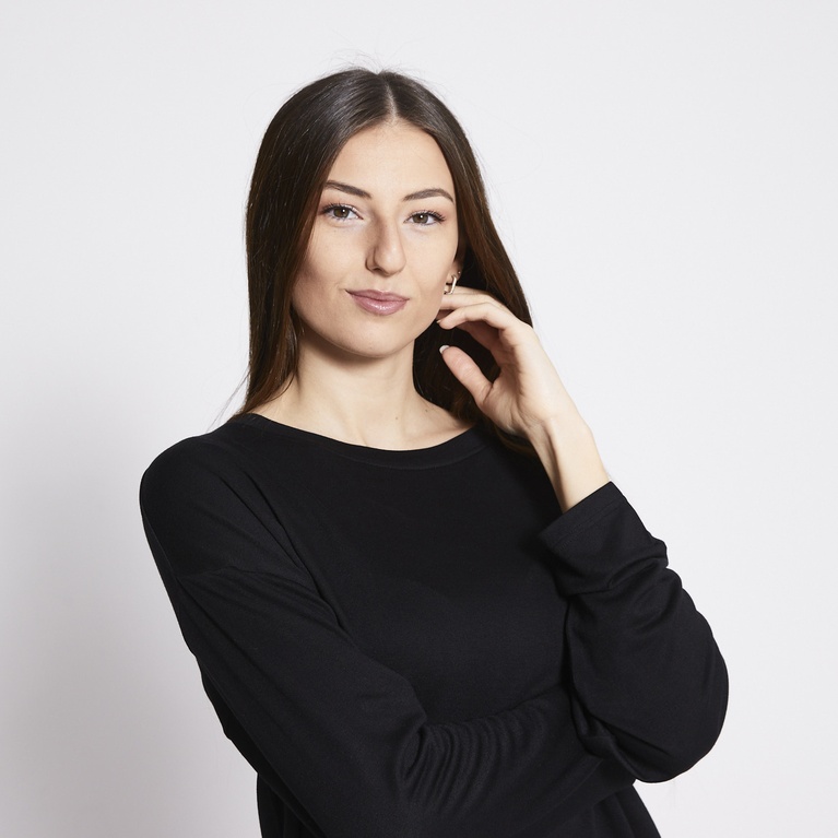 Long sleeve top "Jillie"  Black